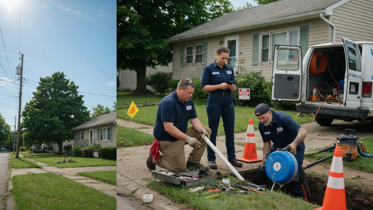 Sewer Line Repair in Morris, IL near me